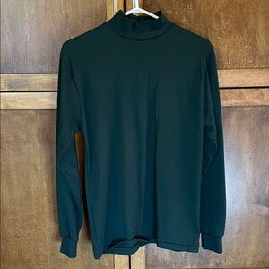 L.L. Bean Women's Dark Green Turtleneck